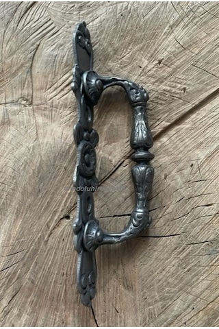 Dmr Oksit Siyah Demir Kapı Kulpu Pirinç Ahşap Kapı Kulpu Kapı Çekme Kolu