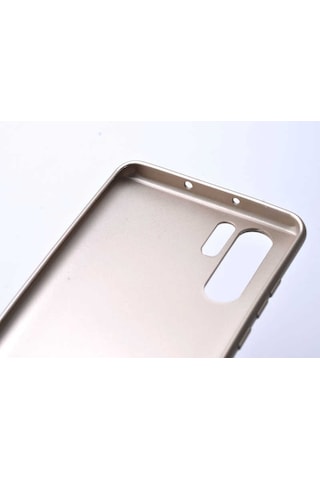 Noktaks - Huawei Uyumlu Huawei P30 Pro - Kılıf Mat Renkli Esnek Premier Silikon Kapak - Mürdüm