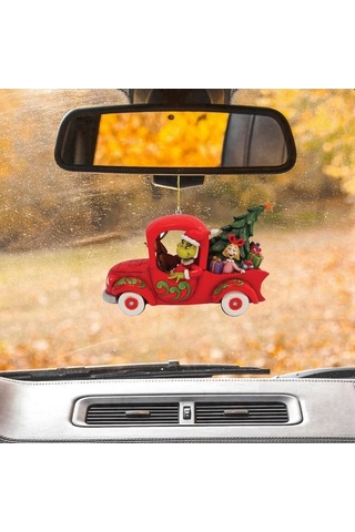 Xianwen Geeroyoo Yaratıcı Noel Ağacı Aksesuarı: Yeşil Tüylü