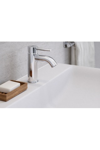 Bc268aa Ceraline Lavabo Bataryası-chrome-sifon Kumandasız Krom