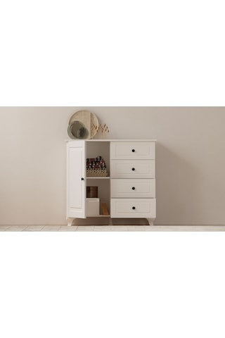 Rabi Mobilya Beyza Country Çok Amaçlı Mini Şifonyer