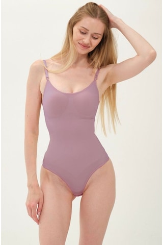 Mistirik Mimola Model 3 Bölge Etkili Örmekumaş Yapılı String Body Gül Kurusu Renk042 Gül Kurusu
