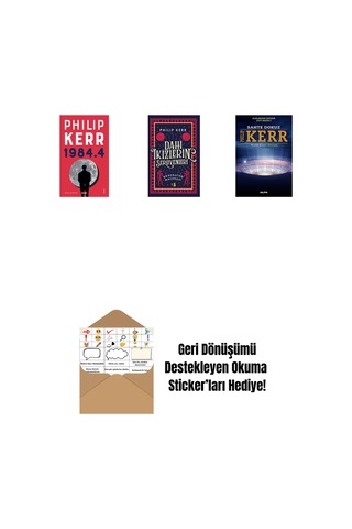 1984.4 + Dahi İkizlerin Serüvenleri - Akhenaten Macerası + Sahte Dokuz + Okuma Sticker'ları
