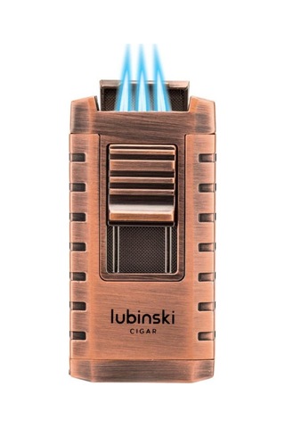 Lubinski Yeni Seri Dizayn Üçlü Bronz Puro Seti