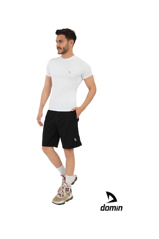 Hnc Sport Erkek Siyah Kısa Antrenman Şortu Günlük Cepli Sporcu Şortu