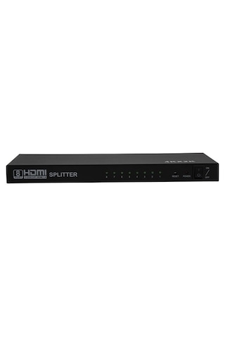 Hytech Hy-Lu8 8 Port 4K 2K Hdmi Splitter