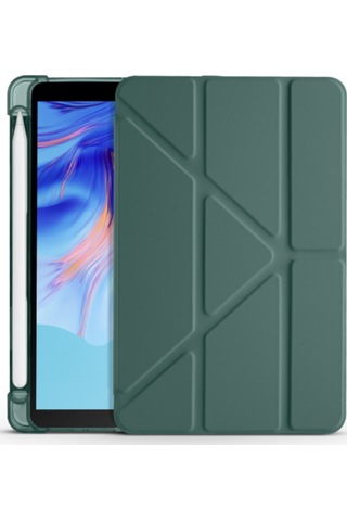 Fuchsia Honor Pad X7 8.7 İnç İle Uyumlu Kalem Bölmeli Uyku Modlu Standlı Trifolding Tablet Kılıfı Kılıf
