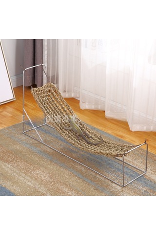 Ruicoo Kuş Ve Kertenkeleler İçin Çimen Teneke Salıncak: Chew Ve Tırmanma Oyuncak, 75x18cm, Sürekli Eğlence