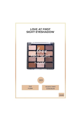 Note Cosmetique Love At First Sight Far Paleti 201 ….far…0811