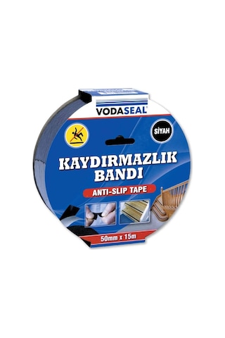 Kaydırmaz 50mmx15mt Siyah
