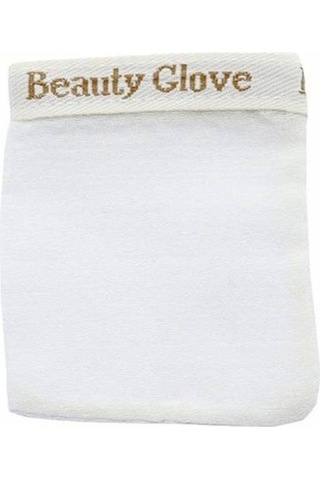 The Beauty Glove Yüz İçin %100 Viskoz Banyo Eldiveni Turuncu