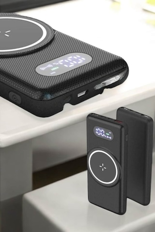 4 Çıkışlı 10.000 Mah Powerbank Dijital Göstergeli Hızlı Şarjlı Model Çok Renkli