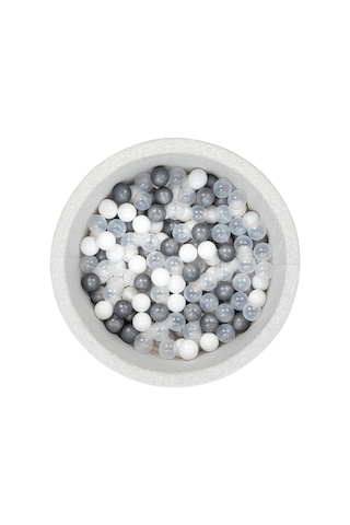 Bubble Pops 50' Li Top Havuzu Topları 7 Cm Ce Belgeli - Şeffaf
