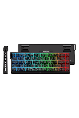 Mchose Ace 68 Super E-sport Black Topographic %65 Ttc Dragon Lord Manyetik Switch 8k Hz Hall Effect Hotswap Rgb İngilizce Gaming Klavye Mc-ace68-33