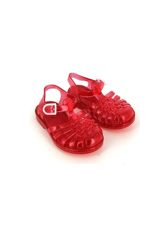 Meduse Sun Cerise Paillete - Kırmızı Kız Çocuk Sandalet