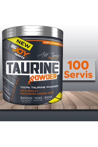 Bigjoy Taurine Powder 300 Gram - Aromasız