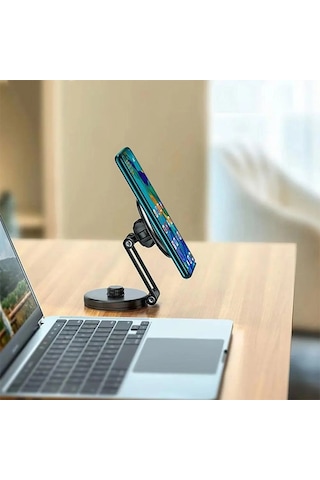 Ally Le-07 Torpido Üstü Araç İç Ve Masa Üstüi Magsafe Telefon Tu