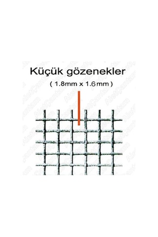 Aletçantam Sinek Teli 240cm X 500cm Sineklik Tülü Fiberglass Güneşe Dayanıklı