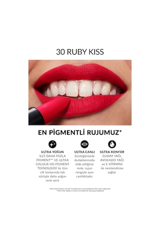 Avon Ultra Mat Ruj Ruby Kiss