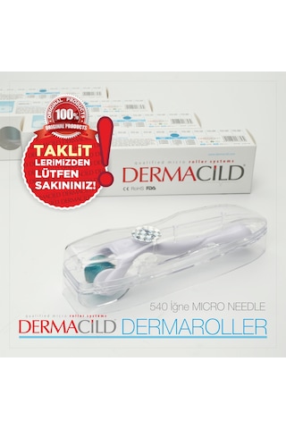 Dermacild Dermaroller 0,50MM Titanyum İğne Derma Roller
