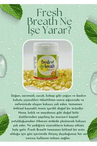 Fresh Breath Ağız Kokusu Önleyici Nefes Temizleyici 3 x 25'li