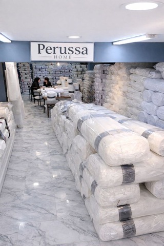 Perussa Home Birinci Kalite Saten Ekru Güneşlik En X Boy Ekru