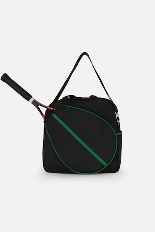 Paraşüt Kumaş Tenis Çantası,padel Çantası, Raket Cepli Tenis Çantası, Tennis Bag Siyah