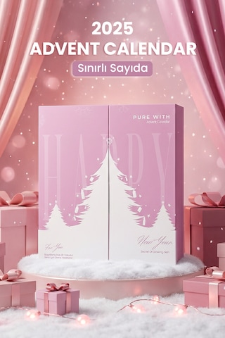 Advent Calendar 2025 Bakım Seti Duş Jeli, Body Milk, Face Milk, Scrub, Dudak Peelingi ,yılbaşı Mango