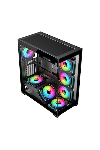 Frisby Domınator 650w 80+ 7x120mm Argb Fan Mid Tower Atx Siyah Akak0frı0051