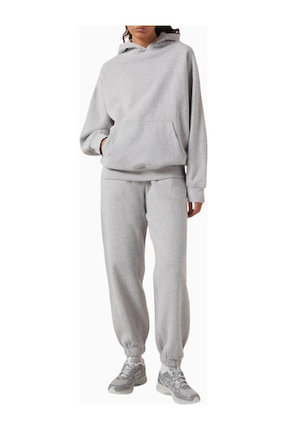 Represent Boyfriend Hoodie, Premium Brushed Fleece Kapüşonlu Sweatshirt Gri