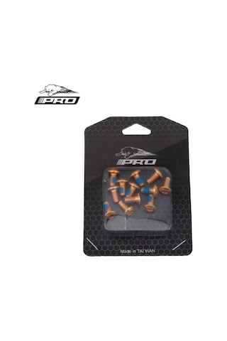 Pro Bisiklet Scooter Fren Disk Vidası Rotor Civatası 6 Vida Mtb Rotor Vidası 12li Paket Gold Sarı