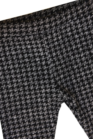 Luess Jakarlı Slim Fit Kız Çocuk Tayt Siyah