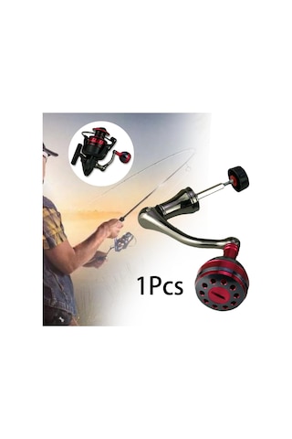 Suntek Olta Makarası Kolu Kavrama Yedek Parça Kırmızı-m