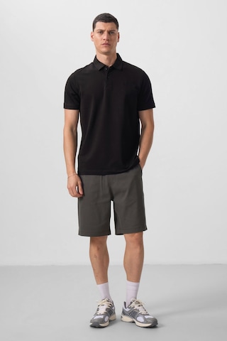 Tommylife Standart Fit Basic Polo Yaka 2li Paket Siyah-çağla Erkek T-shirt - 87768 Siyah Yeşil