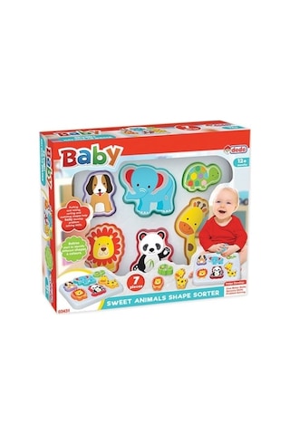 Sevimli Hayvanlar Bultak 7 Parça Puzzle Yapboz Eğitici Oyuncak