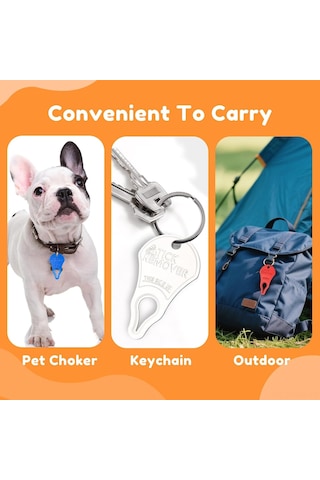 Hfambition 3'lü Taşınabilir Kenevir Çıkarıcı Set - Köpekler, Evcil Hayvanlar Ve İnsanlar İçin Etkili, Güvenli - Dış Etkinlikler İçin Zorunlu Pembe/mavi Mavi/mavi