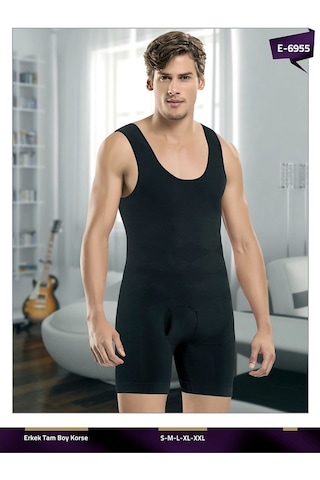 Form Fit Erkek Tam Boy Korse Toparlayıcı E-6955