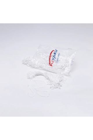 Fuyaku Kilitli İp Klips Beyaz 18 Cm 1.000 Adet