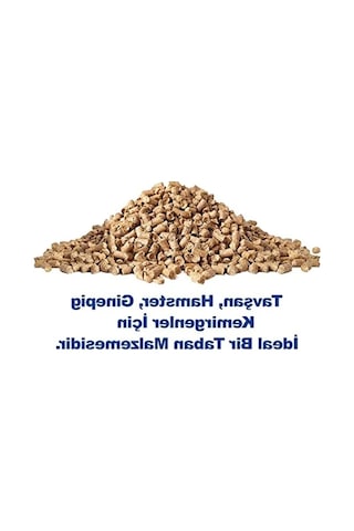 Doğal Çam Pelet Tavşan Kafes Altlığı - 5 Kg, 10 Lt Kapasite