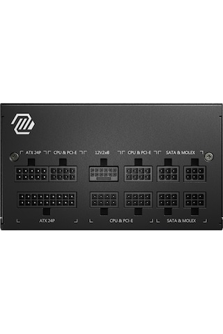 MSI A750GL PCIE5 750W 80+ Gold Full Modüler Güç Kaynağı