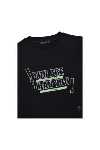 Sisley Erkek Çocuk Sweatshirt Sly.b1030 SIYAH