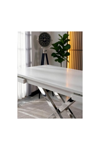 Venoxa X Masa 70x110 / 70x160 Beyaz/nikel Beyaz/nikel Beyaz/nikel