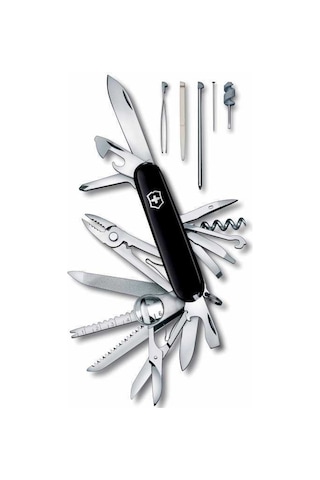 Victorinox 1.6795.3 Swisschamp (33) Kamp Çakı Siyah