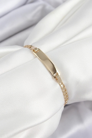 Pirinç Dikdörtgen Model Gold Renk Xuping Bebek Künyesi - Tj-bb7434 Çok Renkli
