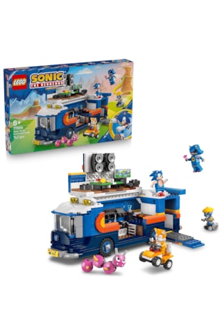 LEGO® Sonic the Hedgehog™ Sonic Takımı Komuta Kamyonu 77006 - 8 Yaş ve Üzeri Çocuklar için Yaratıcı Oyuncak Yapım Seti (747 Parça)