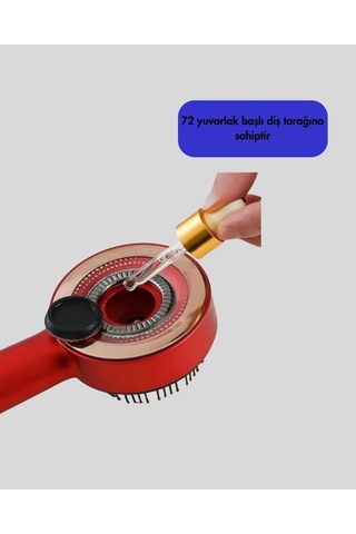 Saç Büyüme Tamamlayıcı Elektrikli Masaj Tarak Led Ve Titreşimli Standart