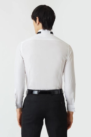 Bisse Erkek Slim Fit Ata Yaka Gömlek BEYAZ GM21K212060_K01 Beyaz