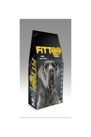 Fittoo Kuzu Etli Yetişkin Köpek Maması 15 KG