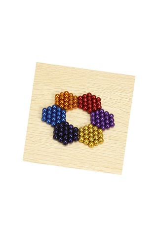 Renkli 216 Adet Mıknatıs Neocube Mıknatıs 5 Mm Neodyum Evimdeyokyok