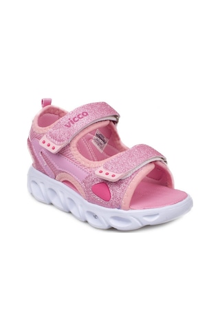 Vicco Vi Cco 332.b21y189 Roy Phylon Işıklı Pembe Kız Çocuk Sandalet Pembe